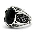2024 Hot Products Italian Custom Jewellery Ring Jewelry Vs Oval Cut Red Color Zircon Diamond Rings For Men. 