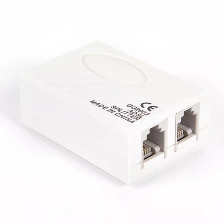 ADSL Splitter Modem Telephone Broadband Fax In-Line Filter Telephone RJ11 Line ADSL Network ADSL Voice Splitters
