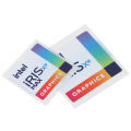5PCS New IRIS Laptop Desktop Decor Sticker Logo Label DIY Sticker. 