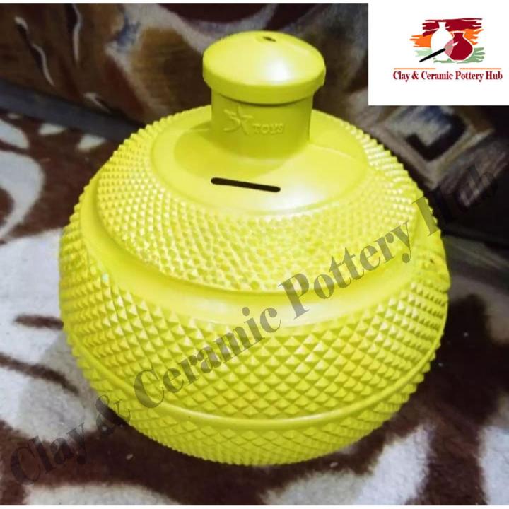 Pack of 2 Money Bank | Plastic Money Saving box (Medium) for your kids