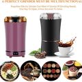 Mini Kitchen Electric Coffee Grinder Cereals Nuts Beans Spices Grains Grinding Machine Multifunctional Home Coffee Grinder. 