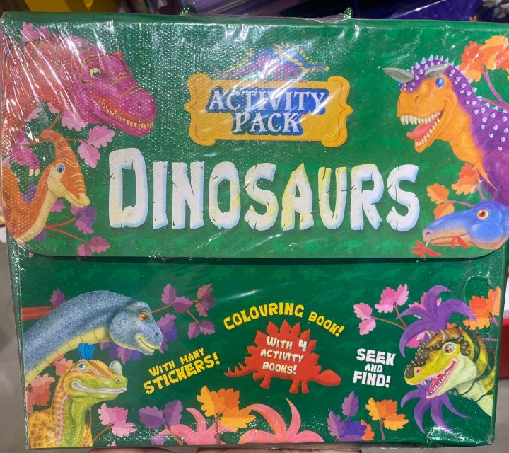 Dinosaurs activity pack for kids | Daraz.pk