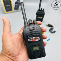 New Generation 190 Meter Rechargeable Walkie-Talkie Noise Reduction Radio Play Pair Toy Set For Kids - Each Size Approx. 11 Inches - Black. 