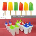 Pack of 6 - Lolly Ice Cream Maker - Multicolour. 