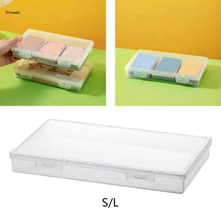 Picture%20Storage%20Box%20with%20Lid%20Clear%20Dustproof%20Wear%20Resistance%20Craft%20Keeper%20Photo%20Box%20for%20Stamps%20410ml%20-%20Image%204