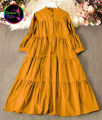 Fashionable Western Plain Long Shirt for Women and Girls Stylish Korean Crop Top, Trendy Casual Shirt. 