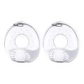 Breast Shells Nursing Cups Milk Saver Soft Leak-proof Breastmilk Collecter. 