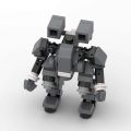 Moc Creative Robot Compatible Lego Walking Mech Suit Intelligence Boys Diy Assembly Domestic Blocks Gift. 