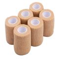 6 Packs Self Adhesive Cohesive Bandage, 10X450cm, Self Adherent Wrap, Non Woven Bandage Wrap. 