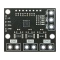 I2C SMBUS INA3221 Triple-Channel Shunt Current  Supply Voltage Monitor Sensor Board Module Replace INA219 with Pins. 