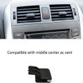 2X Front Center Side Air Vent Outlet Tab Clips, AC Vent Adjustment Buckle Repair Kit for Toyota Corolla 2009-2013. 