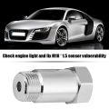 M18X1.5 Oxygen O2 Sensor Adapter Converter Car CEL SES DTC Fix Check Ene Light Eliminator O2 Extender Spacer. 