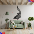 DeWallz Peacock Home Wall Art Decoration Vinyl Decal Sticker for Living Room. 