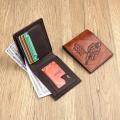 PU Mens Sports Theme Bifold Wallet Fashion Choice for Retired Men Great Gift for Him Rugby Fan. 