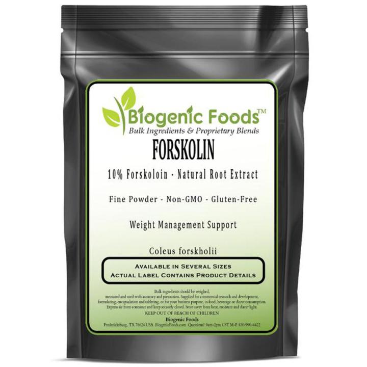 Forskolin - 10% Forskoloin - Natural Root Fine Powder 454g