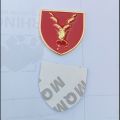 1pc markhor metal red logo for all cars and bikes high quality,cars exterior acessories. 