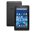 Daraz Like New Tablets – Amazon Fire 7 | 7th Generation | 8 GB Storage | 1 GB RAM | 1.3 GHz quad-core processor | 7″ IPS Display | 2 MP main camera and front-facing cameras with 720p HD video recording| 2980 mAh Battery  - FREE TABLET COVER. 