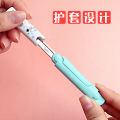 Powerful portable portable pen scissors small mini pen creative foldable pen cute pupils with small scissors multi-functional household safety small handmade children's paper-cut. 
