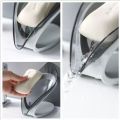Smart soap holder very stylish and high quality leaf shape for bathroom and kitchen household essentials self adhesive soap dispenser bathroom accessories kitchen accessories leafy dish. 