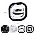 3D Infinite Flipping Black White Finger Creative Fingertip Gyroscope and Decompression Toy. 