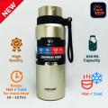 Okadi Premium 950ml Double Stainless Sport Thermos Water Bottle Bottle Steel Vacuum Flasks Portable Water Bottles Large Capacity Thermos Cup Hot and Cold Water Bottle Maintain Temperature upto 12 Hours Kids Water Bottle Gym Water Bottle. 