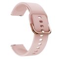 For ID205 / Willful SW021 19mm Electroplating Buckle Silicone Watch Band. 