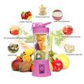 USB Juicer Cup, Portable Juice Blender, Household Fruit Mixer - Six Blades, Fruit Mixing Machine. 