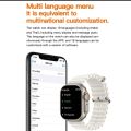 T900 Pro Ultra Smart Watch for Men Women 2.09" Full Touch Bluetooth Call Smartwatch for Women. 