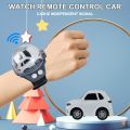 Mini RC Car Watch Toys 2.4GHz Remote Control Racing Car Toys USB Charging Long Distance Infrared Remote Control Sensing Car with Light. 