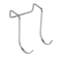 1/2Pcs Door Hanger Hook Stainless Steel Double S-Shaped Storage Hook for Bathroom Kitchen Home Organizer. 