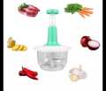 Stainless Steel Plastic Manual Speedy Hand Press Food Chopper Food Chopper. 