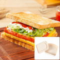 1PC Plastic Sandwich Container with Lid Reusable Food Storage Lunch Box-Angelia. 