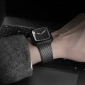 Strap For Apple Watch band 7 8 41/45mm Carbon Fiber Pattern smartwatch bracelet correa iWatch serie ultra 3 4 5 6 SE 49/38/42mm. 