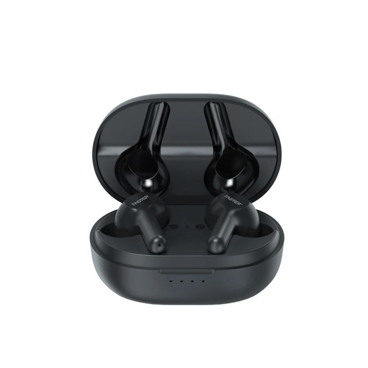 FASTER S50 WIRELESS STEREO EARBUDS Superior Sound Quality, Comfortable In-Ear Design, Noise Cancellation, Long Battery Life, Fast Charging, Perfect for Music, Calls, Workouts, and Gaming, Lightweight and Portable