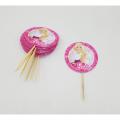 BARBIE THEME CUPCAKE TOPPERS PACK OF 10 CUPCAKE TOPPERS. 