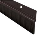 Door Dust Stopper Door Bottom Seal Brush Heavy Gauge Aluminum Frame with Nylon Brush Air, insect Proof etc. (48 inches). 