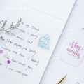 imoda 45Pcs/box English Alphabet Cute Diary Journal Stationery Flakes Scrapbooking DIY Decorative Stickers. 