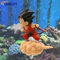 Fish Tank Decoration Unfading Color Son-Goku Sitting on The Cloud Fish Tank Decoration. 
