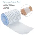 Safety Non Woven Wound Dressing Fix Roll 10cm X 10M-Breathable Medical Tape Non-woven Adhesive Wound Dressing Medical Fixation Bandage. 