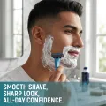 𝐖𝐁𝐌 Ultra Shaving Razor For Men with 5 Super Blades | Replaceable & Flexible Upto 45 Degree with Extra Refill Blade (Any Random Color). 