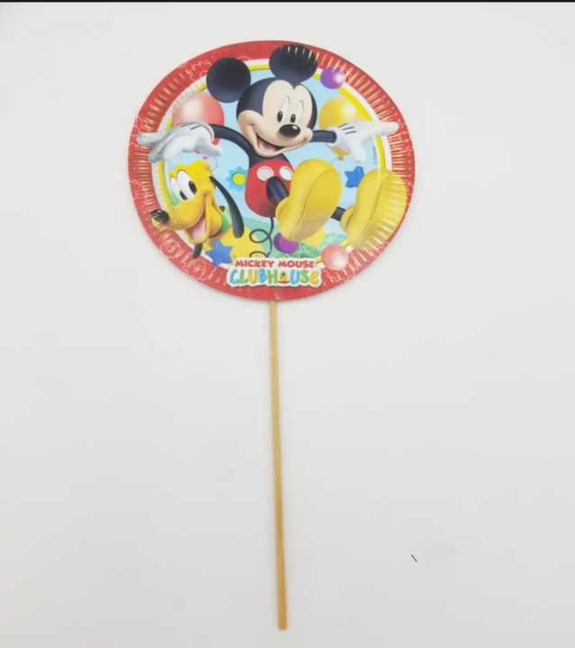 MICKEY MOUSE CUPCAKE TOPPER PACK OF 10 CUPCAKE TOPPERS