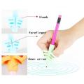 2Pcs / Set Children Pencil Holder Tools Silicone Two Finger Ergonomic Posture Correction Tools Pencil Grip Writing Aid Grip Correction School Supplies. 