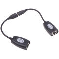 USB UTP Extender Adapter Over Single RJ45 Ethernet CAT5E 6 Cable Up to 150ft. 