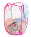 Net Laundry Foldable Basket. 