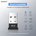 Kebidu Bluetooth 5.0 USB Dongle Adapter for Laptop Mouse Keyboard Wireless Adapter. 