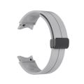 Silicone Watch Strap for Samsung Watch 5 4 44mm 40mm Strap for Samsung Watch 5 Pro 45mm Magnetic Buckle Bands for Samsung Galaxy Watch 4 40mm 44mm / 4 Classic 42mm 46mm Band Magnetic Clasp. 