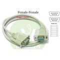Serial Cable Female-Female RS232 DB9. 