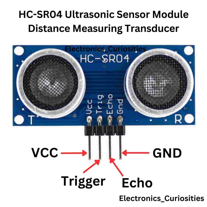 HC-SR04 Ultrasonic Sensor Module HC SR04 Distance Measuring Transducer ...