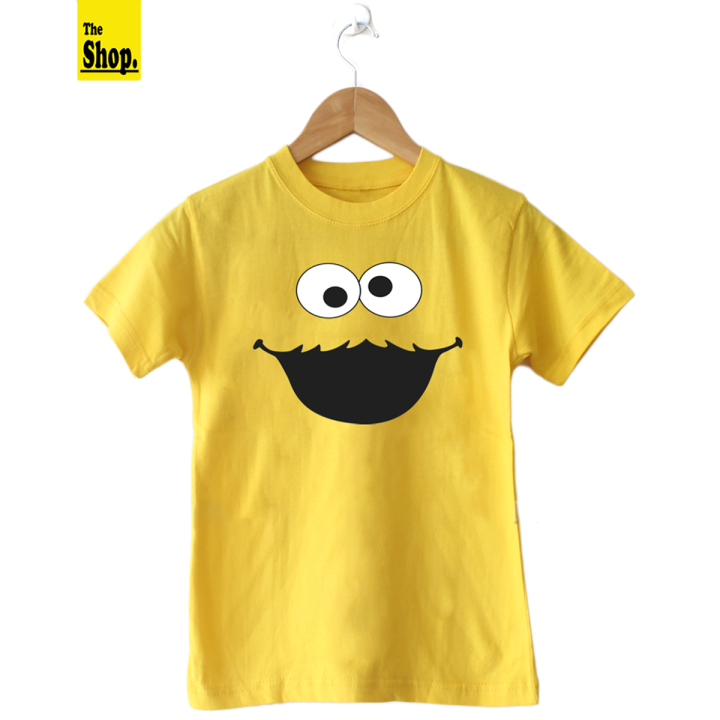 The Shop - Sesame Street COOKIE MONSTER T Shirt For Men & Women - YL-CM1