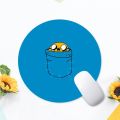 Adventure Time Small Round Office Computer Desk Mat Table Keyboard Big Mouse Pad Laptop Cushion Non-slip Desktop Mat. 